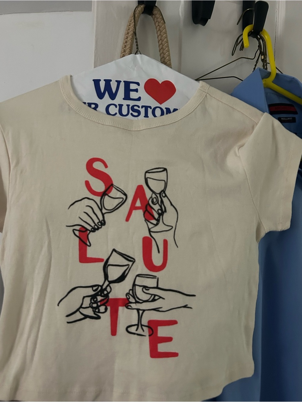 XS Anthropologie x Girl Dangerous 100% Cotton Cropped Tee
